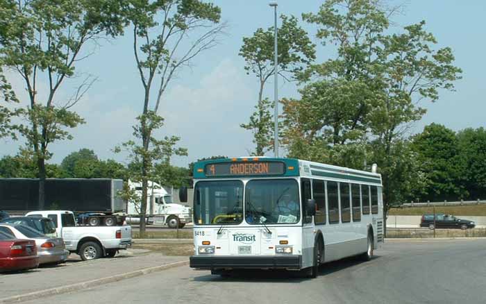 Durham Region Transit New Flyer D40LF 8418